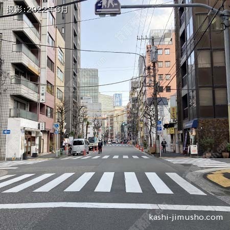 前面道路
