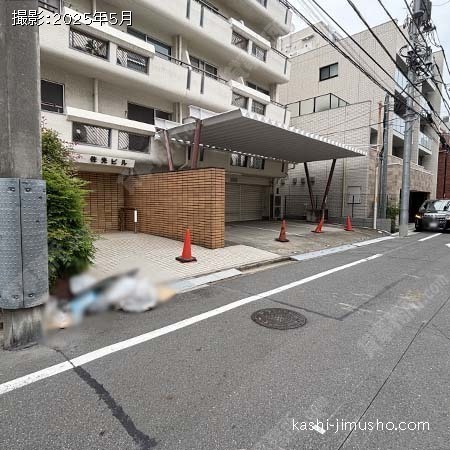 建物前面