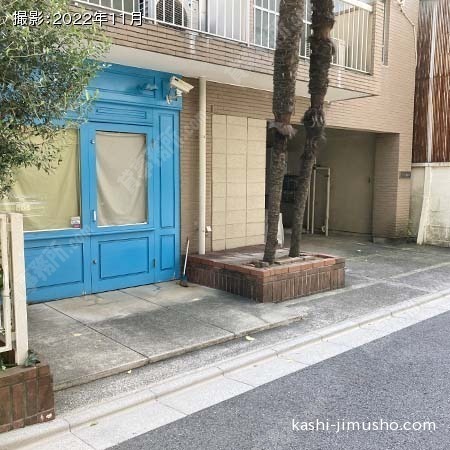 建物前面