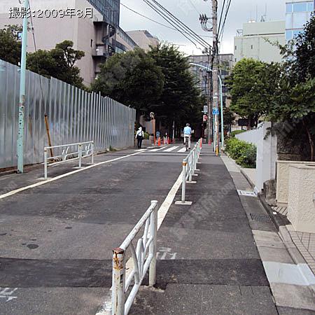 前面道路 
