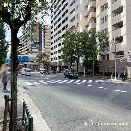 前面道路