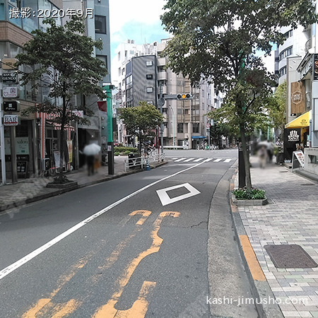 前面道路