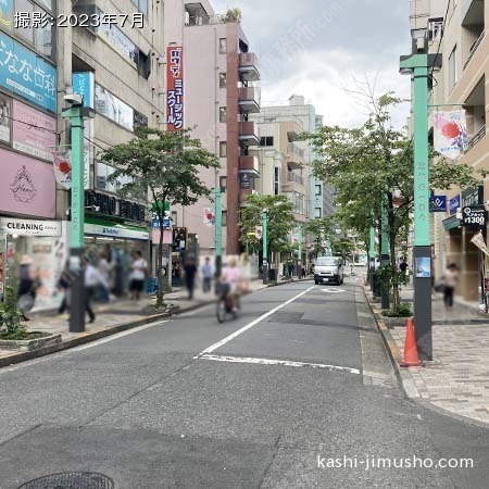 前面道路