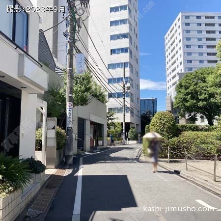 前面道路