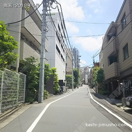 前面道路