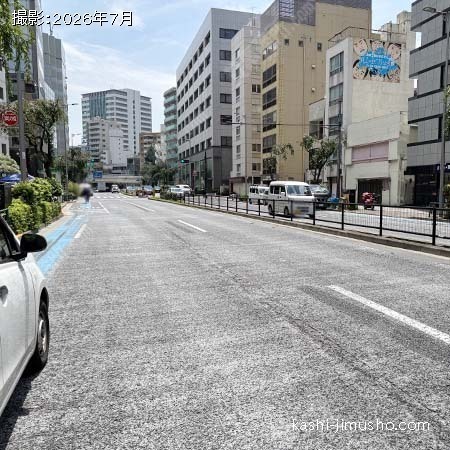 前面道路(明治通り）