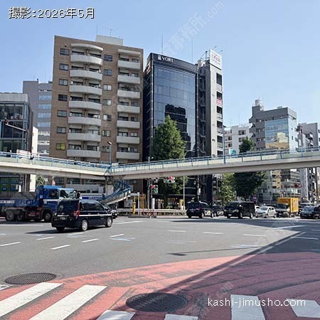 前面道路(渋谷橋交差点）