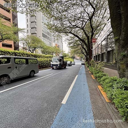 前面道路(明治通り）
