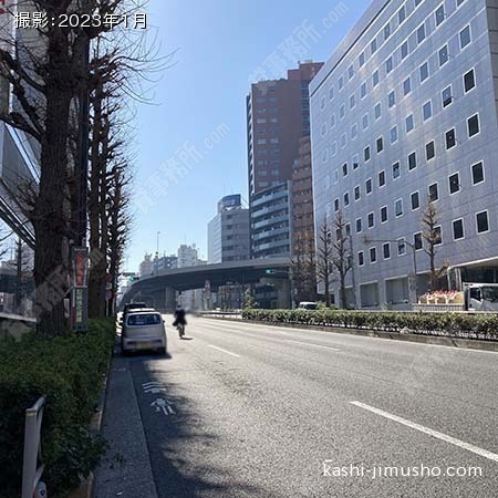 前面道路(第二京浜）