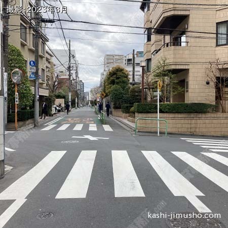 前面道路