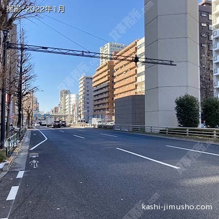 前面道路