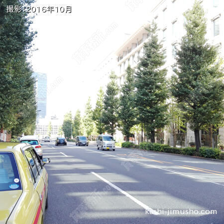前面道路