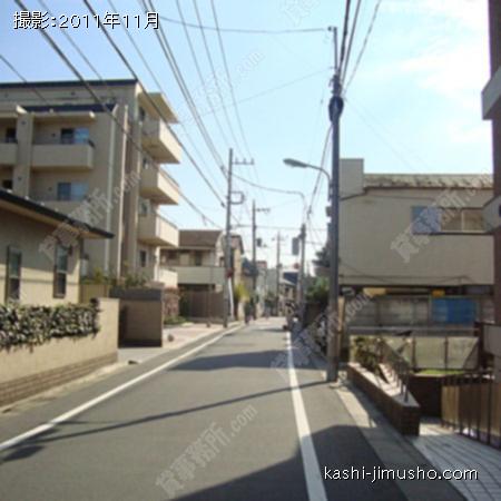 前面道路 