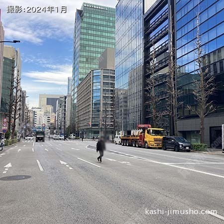 前面道路