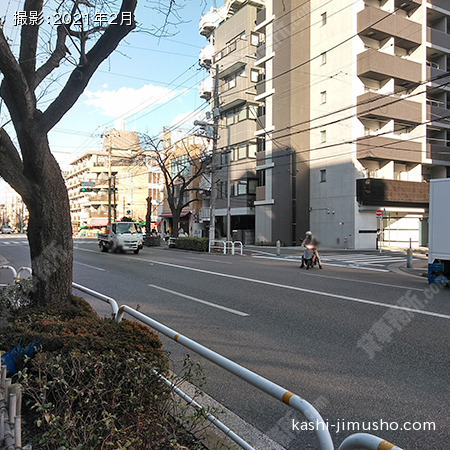 前面道路