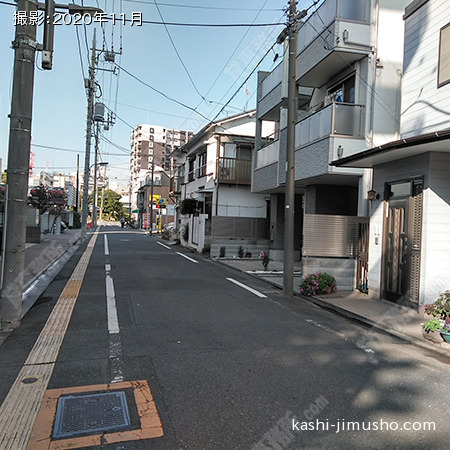 前面道路