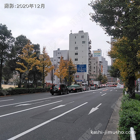 前面道路(千代田通り)