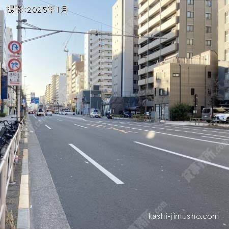 前面道路(京葉道路)