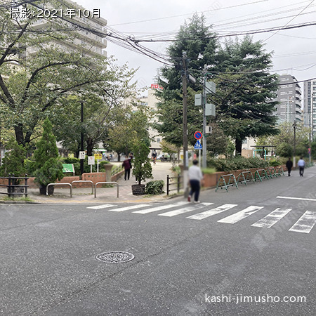 前面道路