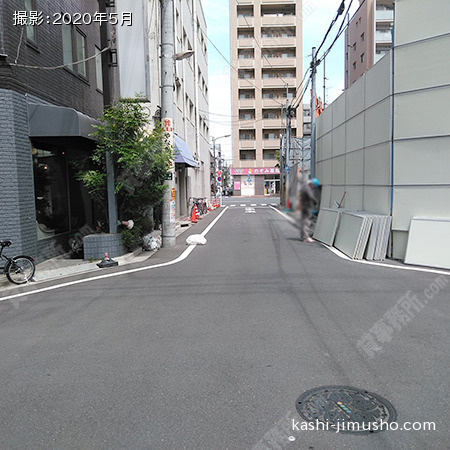 前面道路