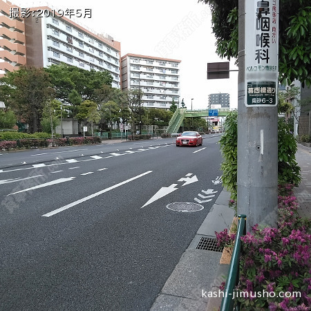 前面道路(葛西橋通り)②