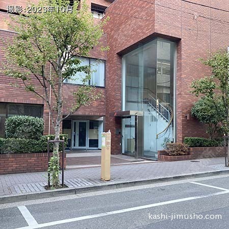 建物前面