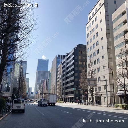 前面道路(本郷通り)