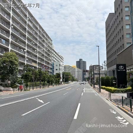 前面道路(葛西橋通り)