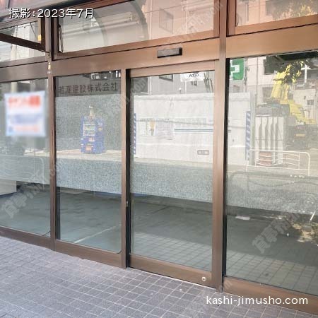 貸室入口(1階101号室)