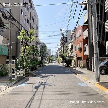 前面道路