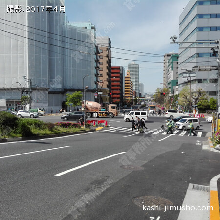 前面道路