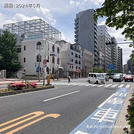 前面道路