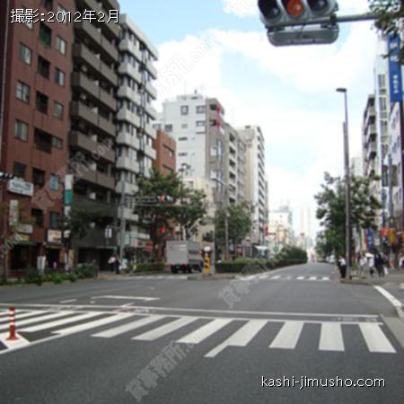 前面道路 