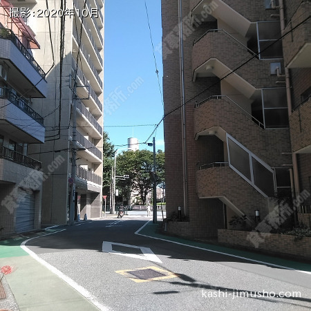 前面道路