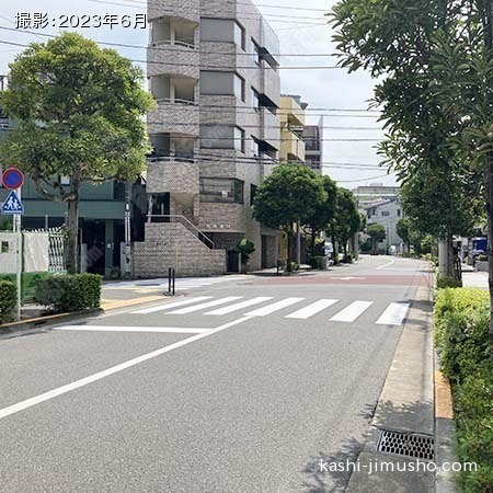 前面道路