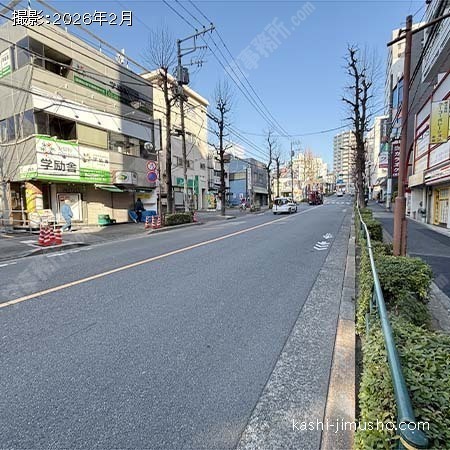 前面道路(旧白山通り) 前面道路(旧白山通り)