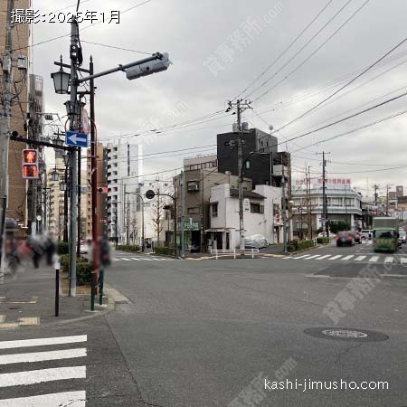 前面道路
