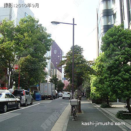 前面道路 