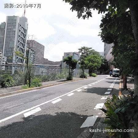 前面道路