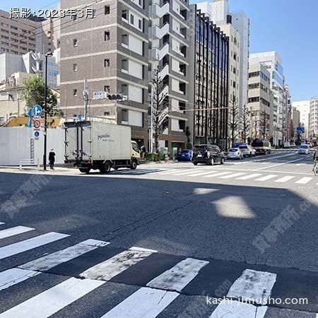 前面道路(蔵前橋通り)