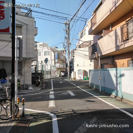 前面道路
