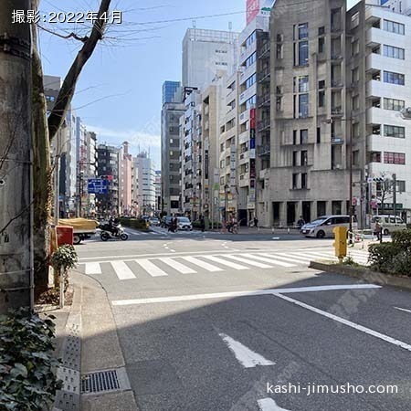 前面道路