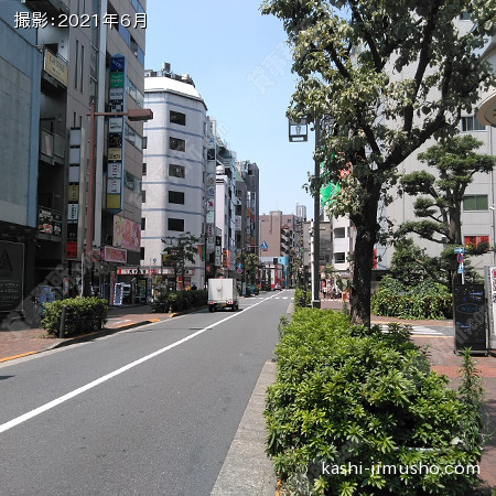 前面道路