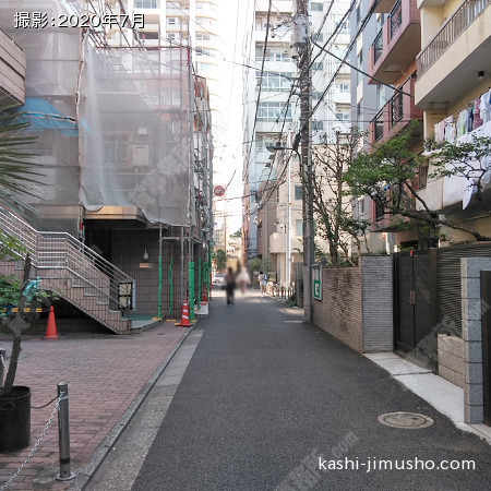 前面道路