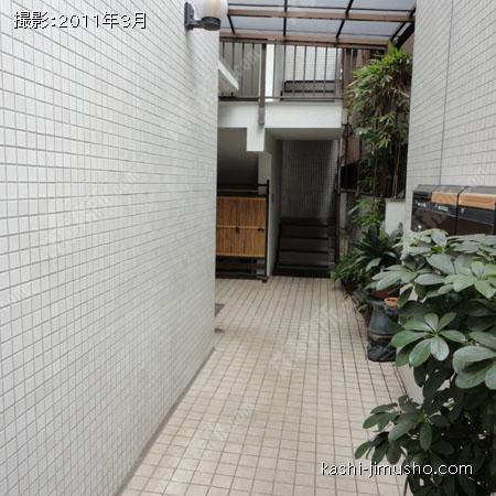 入口アプローチ 