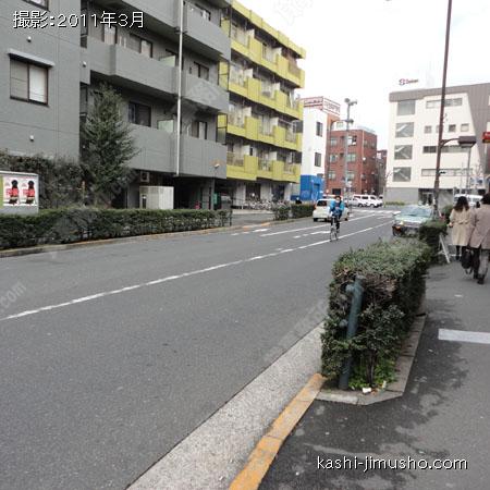  前面道路