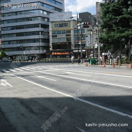 前面道路