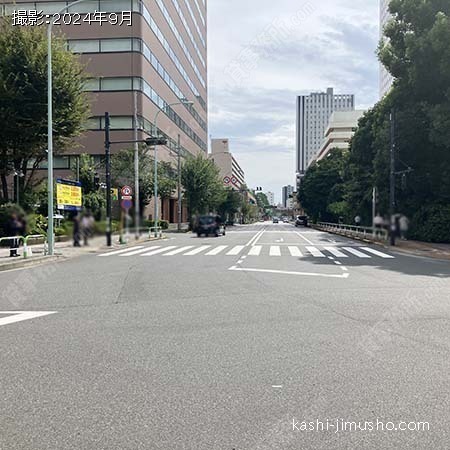前面道路