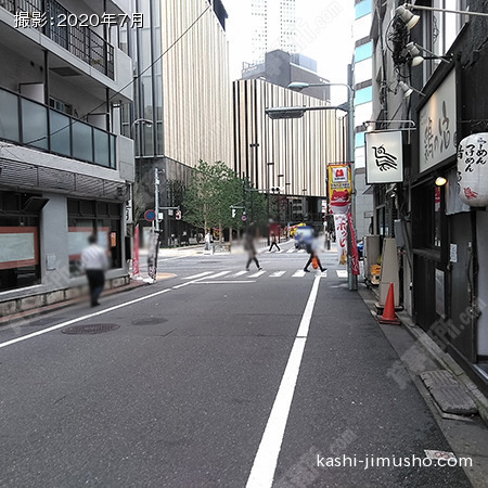 前面道路