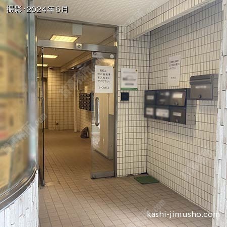 ビル入口